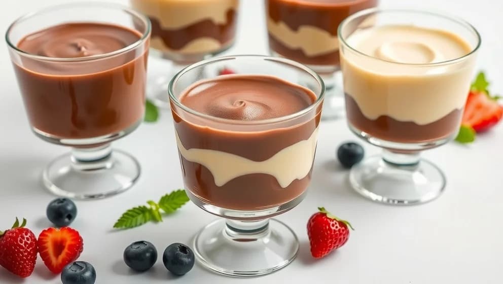 Efterrätt mousse i glas hemma