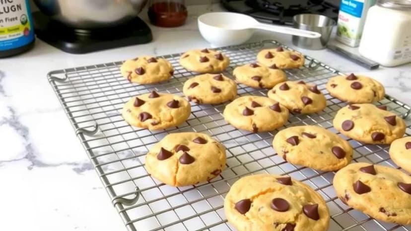 Glutenfria kolakakor som inte flyter ut