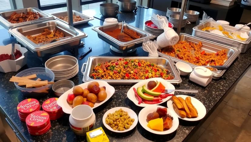 Varför bufféer skapar mer matsvinn än andra servering