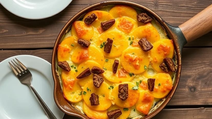 Köttfärsgratäng med potatis från Jennys matblogg