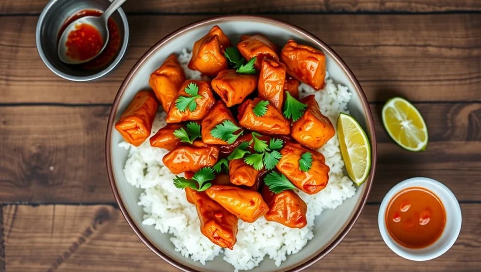 Kyckling med sambal oelek hemma