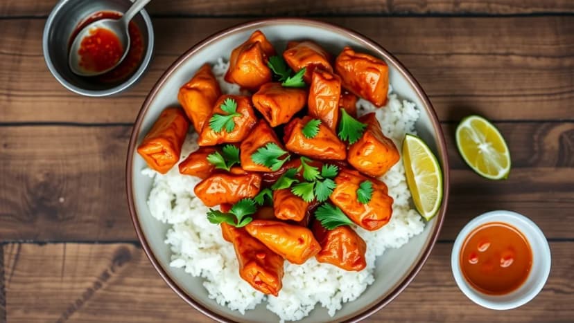 Kyckling med sambal oelek hemma