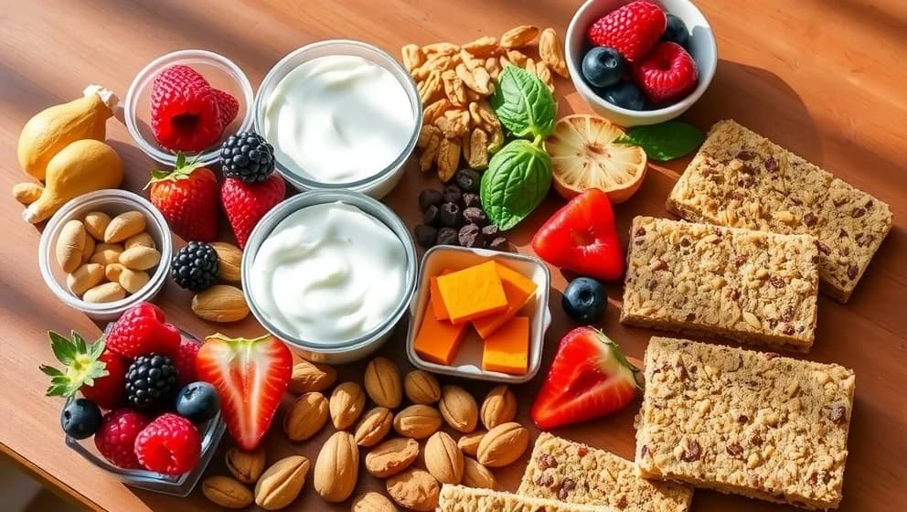 Nyttiga snacks istället för godis