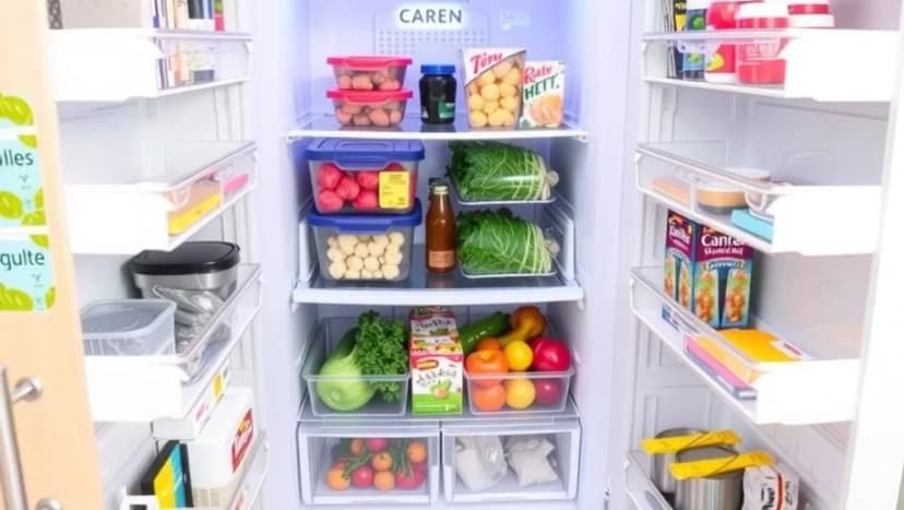 Organisera kyl och frys för mindre matsvinn