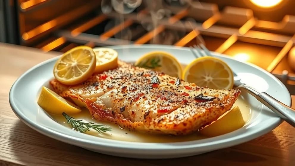 Rimmad torsk i ugn blir saftig och god