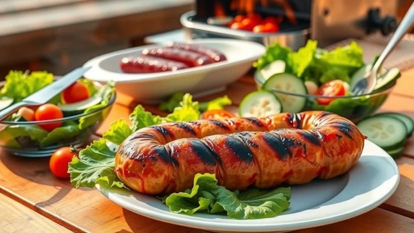 Bästa salladen till grillad korv