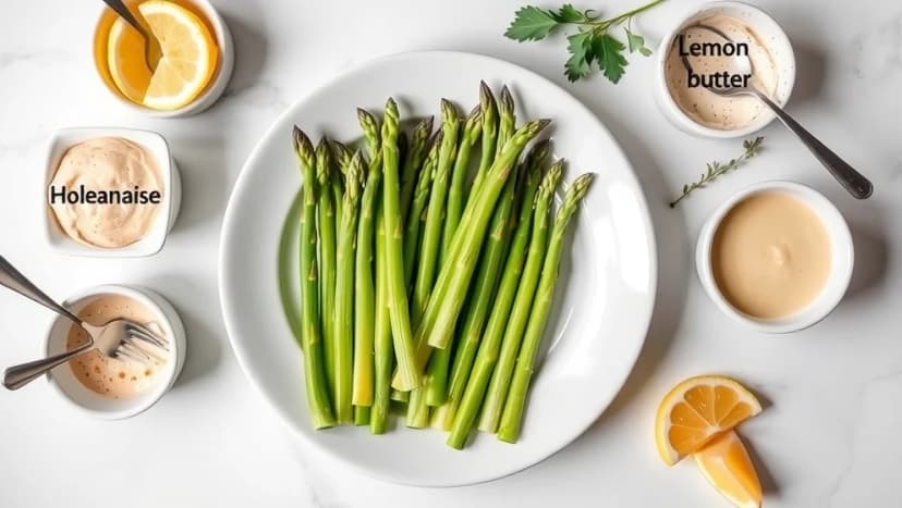 Vilken sås passar bäst till vit sparris