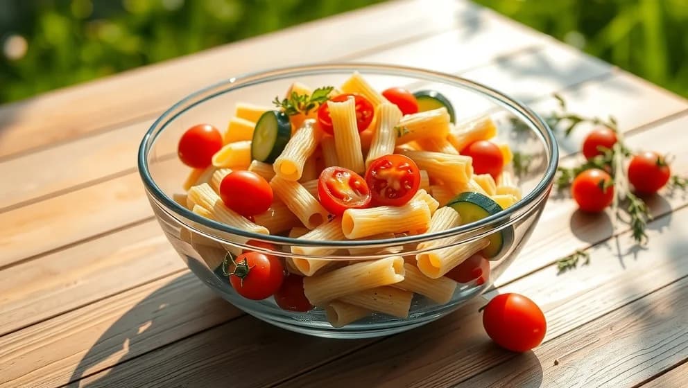 Världens godaste pastasallad recept